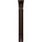 Ekena Millwork Legacy Wrought Iron Bracket, (Triple center brace), Antiqued Copper 2"W x 12"D x 15"H BKTM02X12X15TLEACO - alternate 8